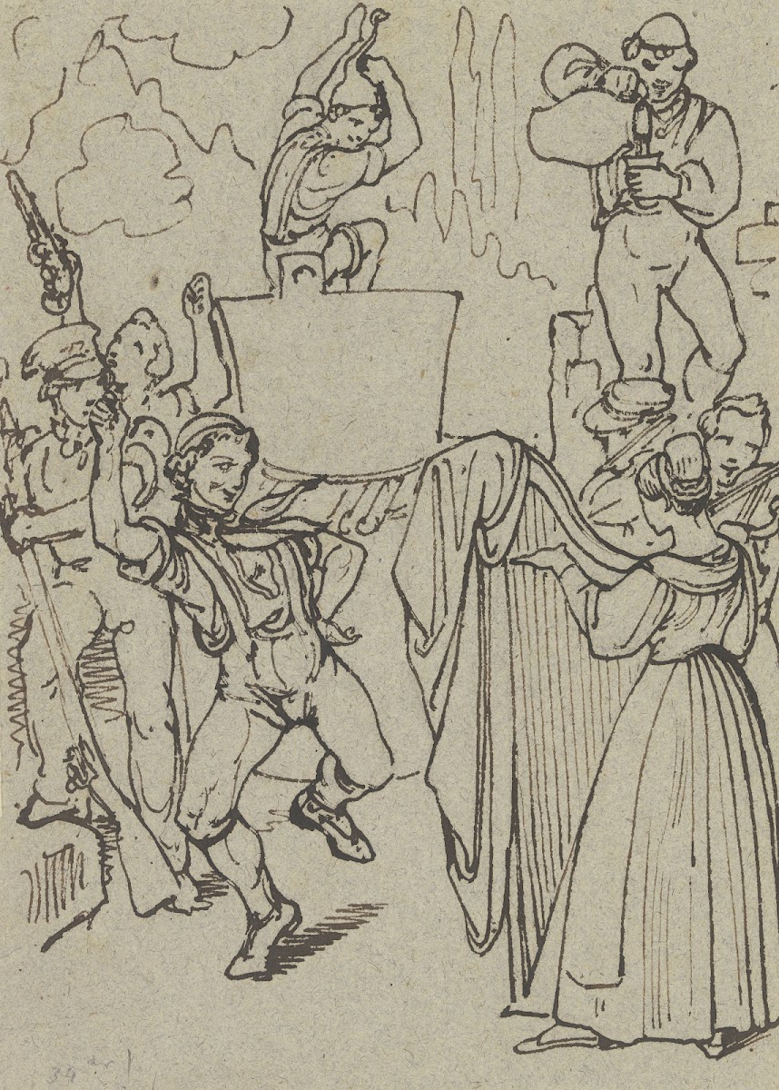 A celebration next to the winepress
