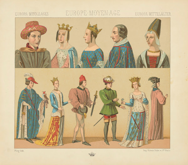 Costumes civils de la noblesse francaise 1876 1888
