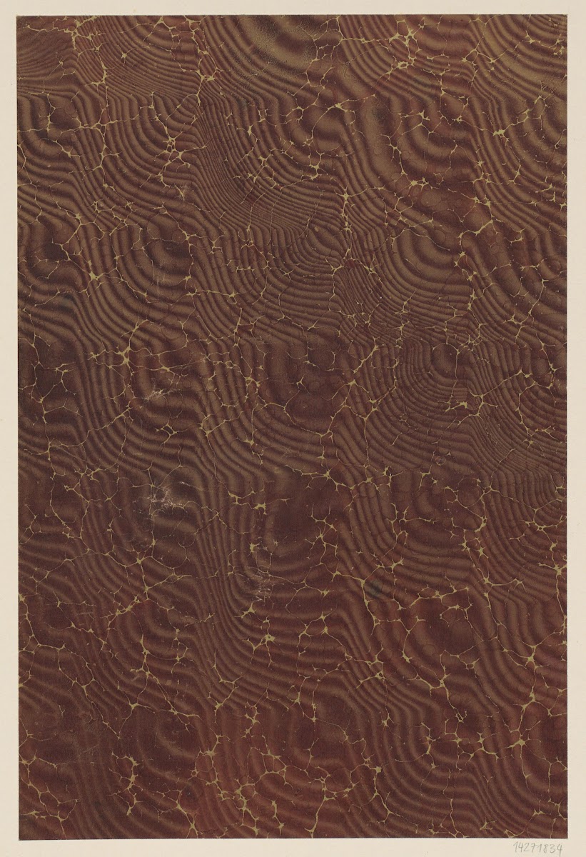 Wellenmarmorpapier 1900