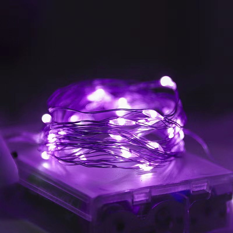 LED-Kupferdraht-Lichterkette, batterie- oder USB-betrieben