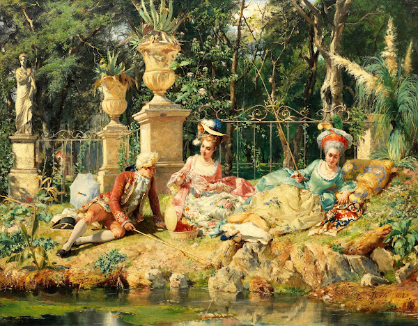 The Fishing Party 1875