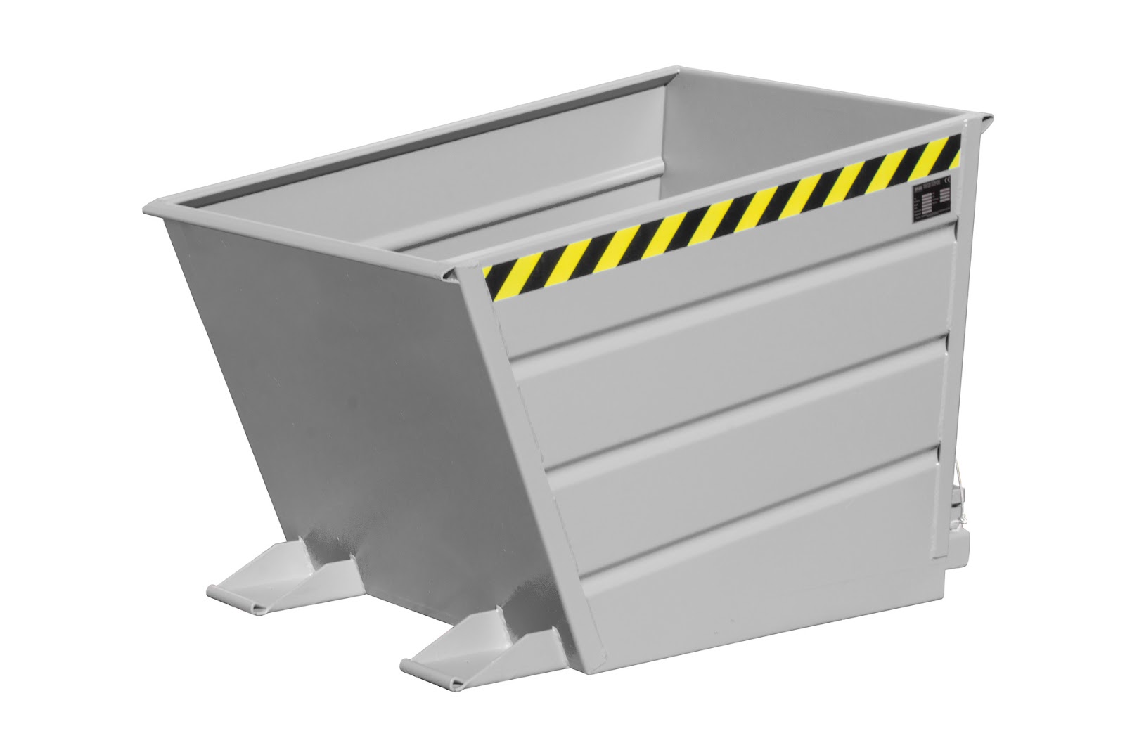 Kiepcontainer VD 650, gelakt, Muisgrijs