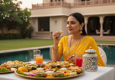 Traditional Indian Dining Elegance