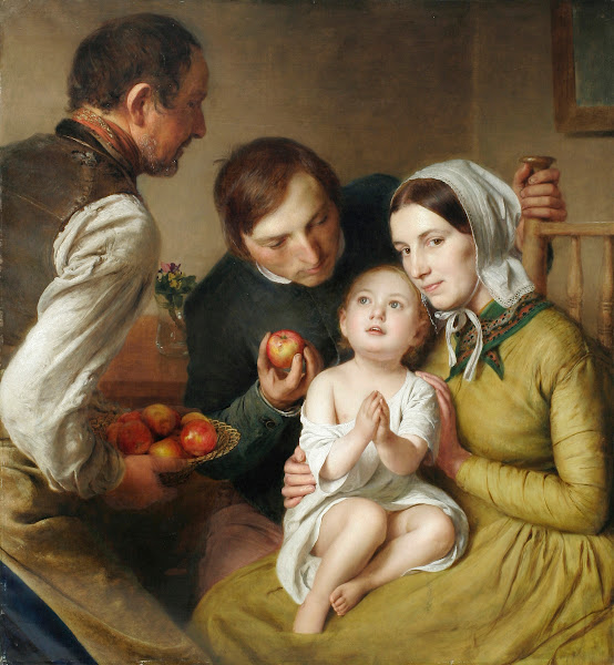 Learning to beg Reiter family 1854