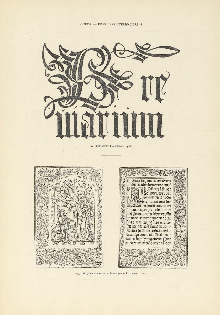 Lart typographique dans les Pays Bas pendant les annees 1500 a 1540 Pl074 1926