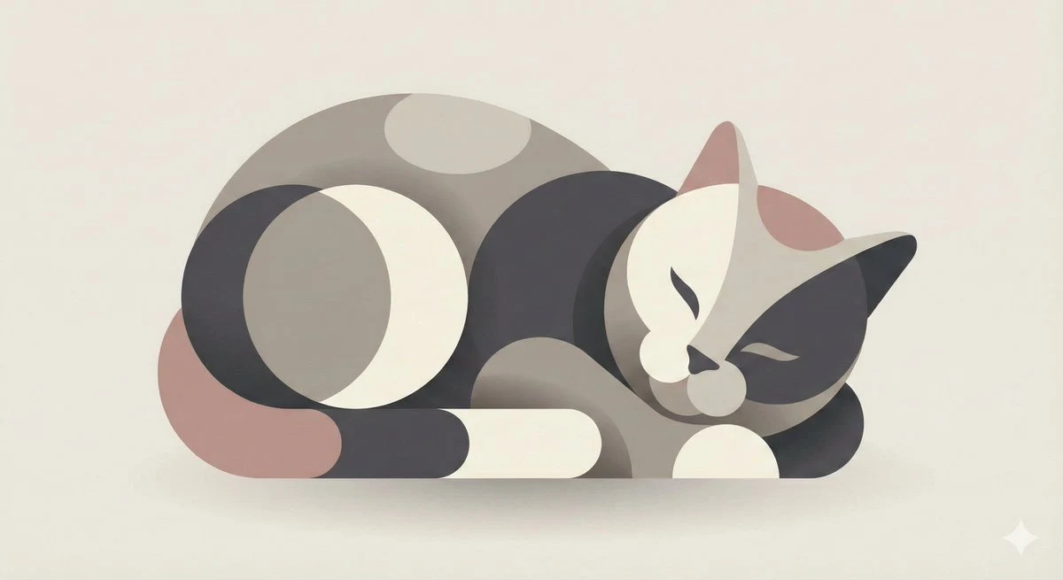 Ilustración minimalista de personaje moderno