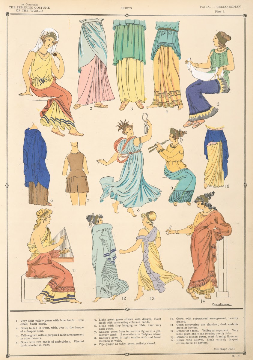 Greco Roman  Skirts 1926 1927