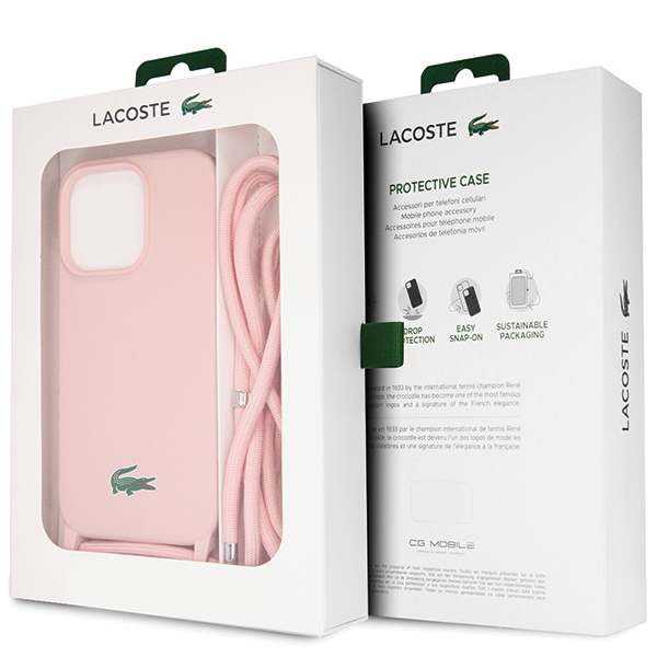 Lacoste Silicone Cord Functionality