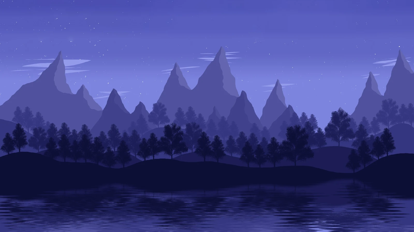 Mountain Lake Landscape 4K Desktop Wallpaper Background [3840x2160] Free Download