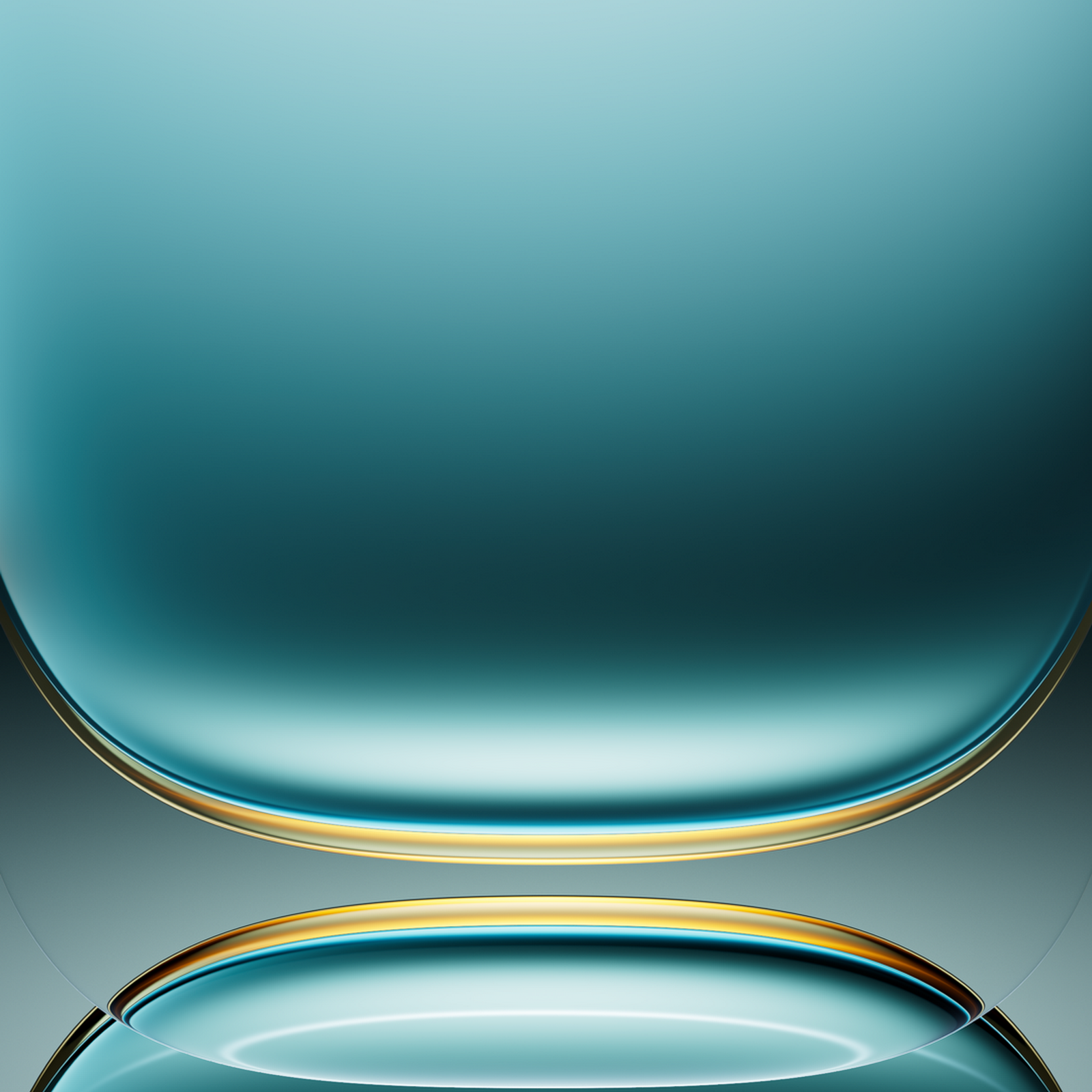 Download Abstract Teal Glass Orbs Full HD iPhone