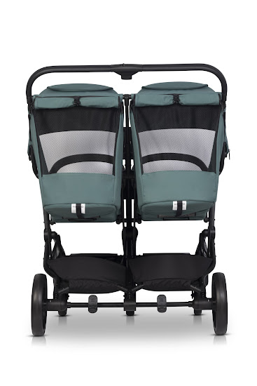 Stroller for twins Easy-Go Echo 2024 green
