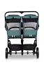 Stroller for twins Easy-Go Echo 2024 green