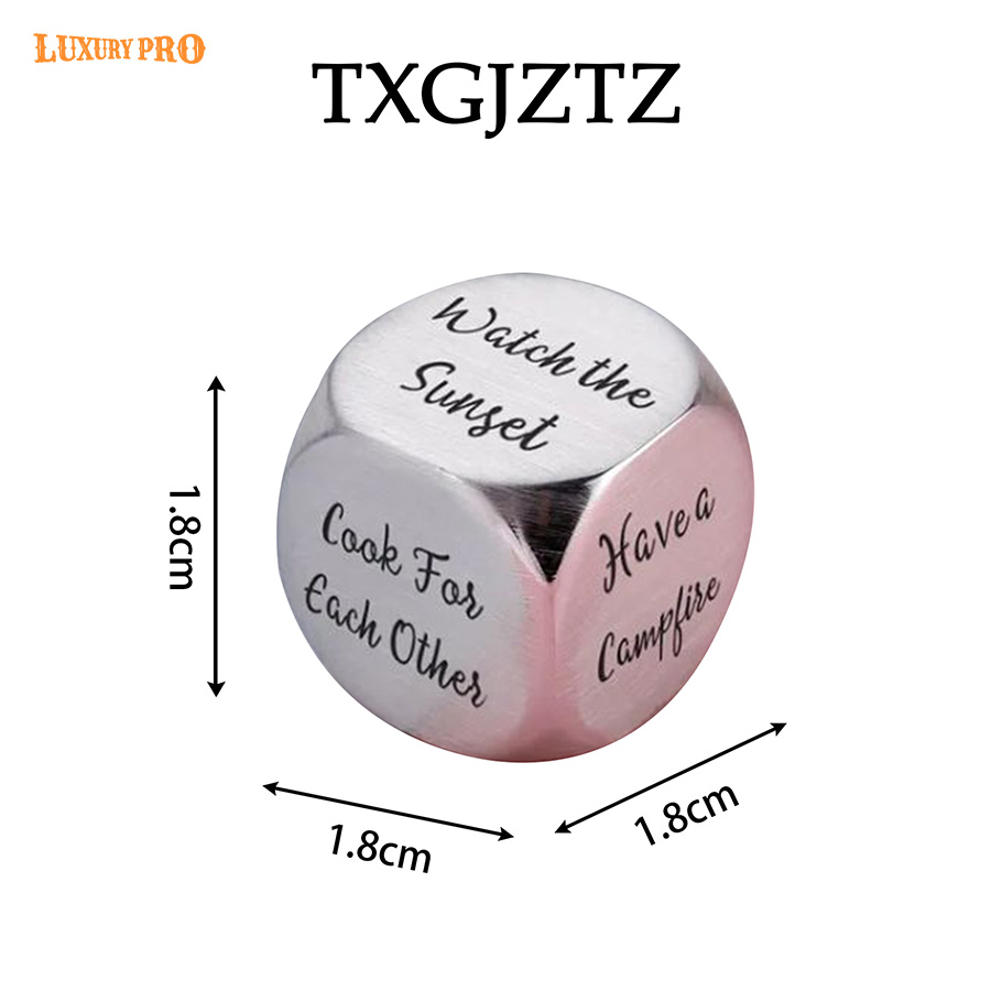 Stainless Steel Decision - Making Dice
