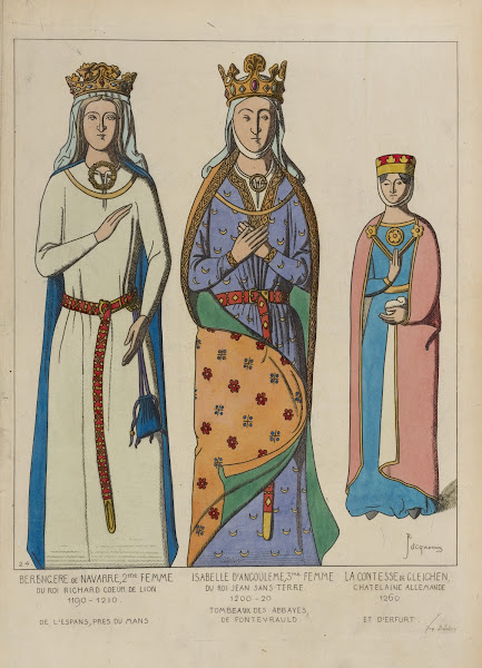 Berengere de Navarre 2me femme du roi Richard Coeur de Lion 1190 1210 1869