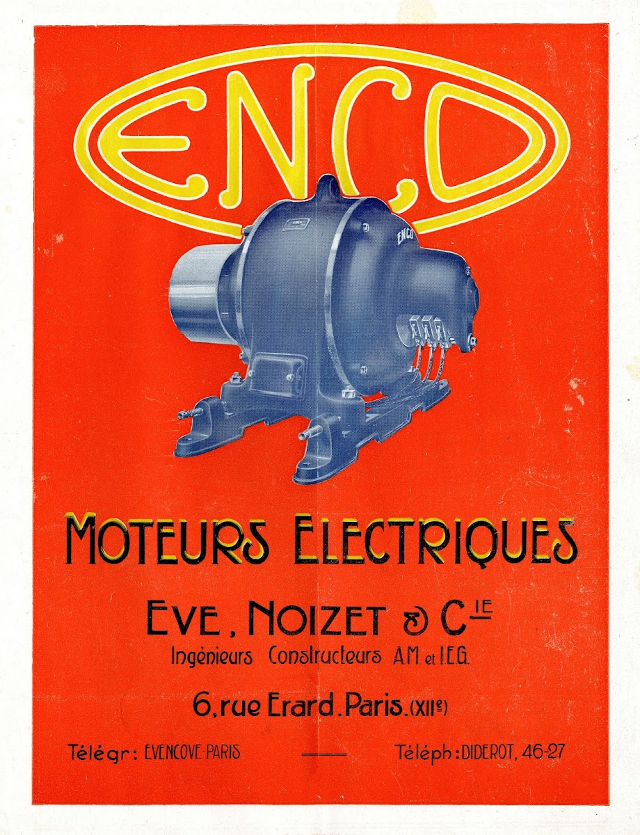 Moteurs ÉLectriques 1923