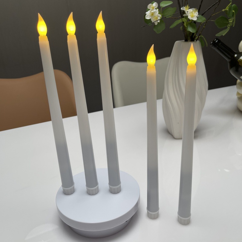 Electronic LED Taper Candle with Remote Control