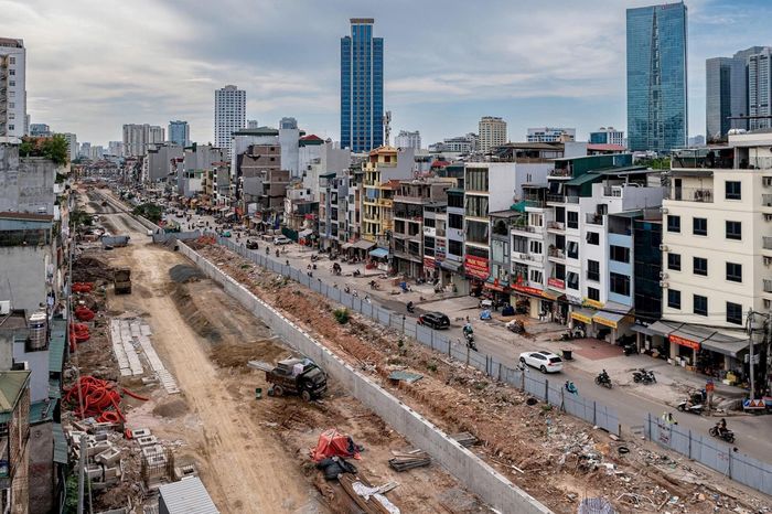 Vành đai 1 Hoàng Cầu - Voi Phục tăng tốc về đích năm 2026 - Đài Phát thanh và truyền hình Hà Nội