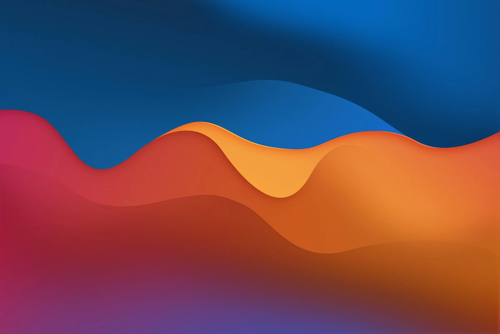 Abstract Flowing Colorful Waves - Abstract Digital Art 5K Wallpaper (6000x4000)
