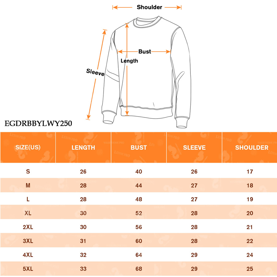 AOP EGD Japanese Fabric Crew Neck Sweatshirt 250g