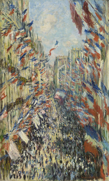 The Rue Montorgueil in Paris Celebration of June 30 1878 1878