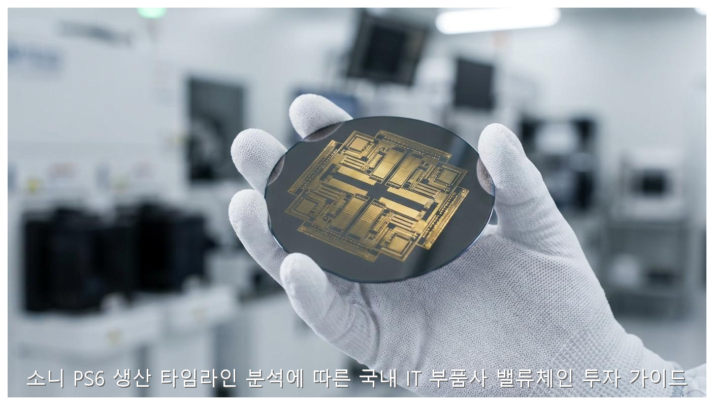 소니 PS6 생산 타임라인 분석에 따른 국내 IT 부품사 밸류체인 투자 가이드 핵심 안내 및 분석 인포그래픽 (4)