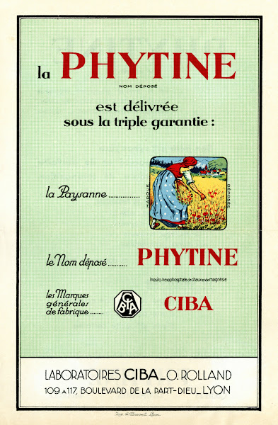 La Phytine 1910 1950