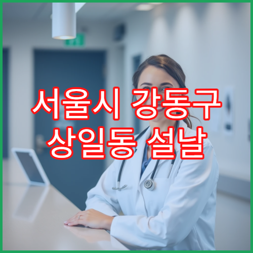서울시 강동구 상일동 설날 명절 연휴 당직약국 상일동역·고덕비즈밸리 주변 문 여는 약국 영업시간 정보