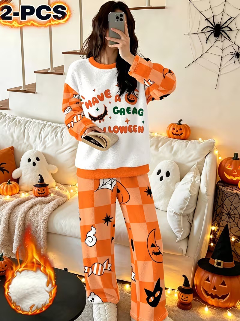 Christmas Flannel Pajama Set for Women