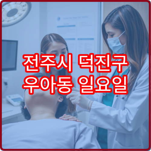 전주시 덕진구 우아동 일요일 진료 한의원 담 결림 치료