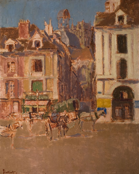 La Rue Notre Dame And The Quai Duquesne 1902