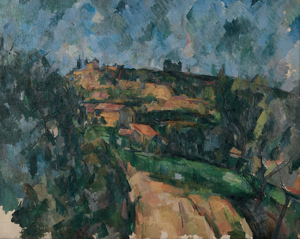Bend Of The Road At The Top Of The Chemin Des Lauves 1904 1906