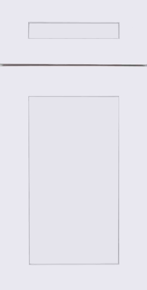 21st Century Cabinetry Dove White cabinet door sample available through NEARME Kitchen & Bath