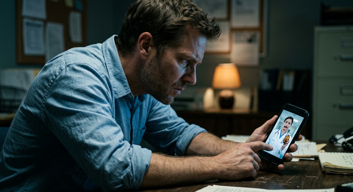 That Doctor Selling You a Miracle Pill Online? He Never Said a Word