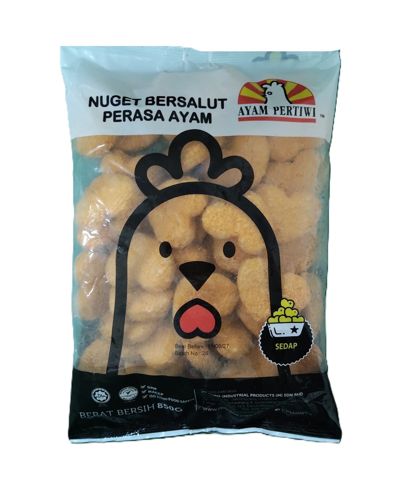 Pertiwi Chicken Nugget 850G