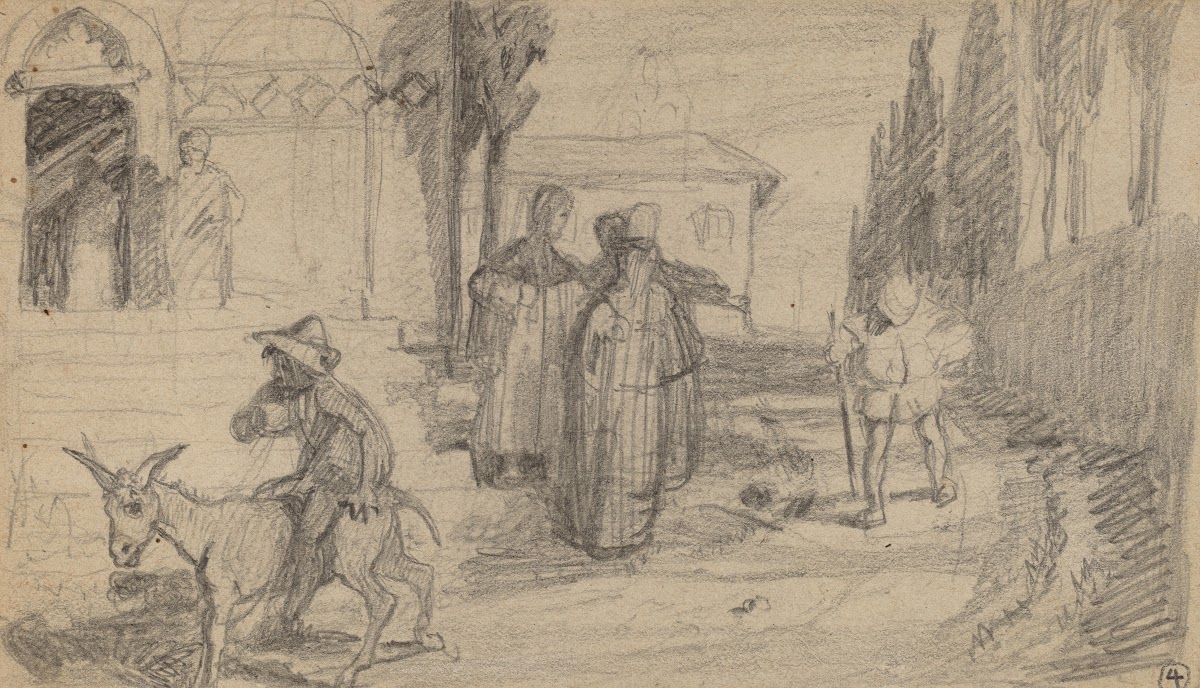 The Parable of the Miller and the Donkey c 1859