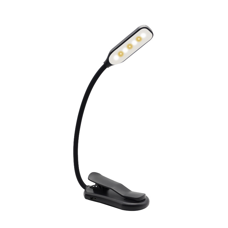 Portable LED Clip Lamp with USB Charging