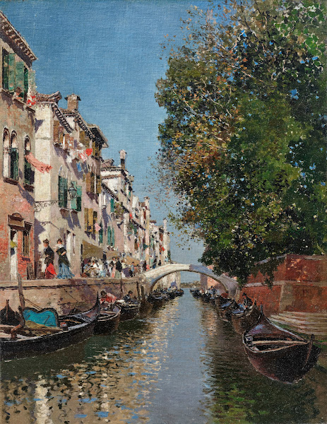 A Sunny Day on a Venetian Canal