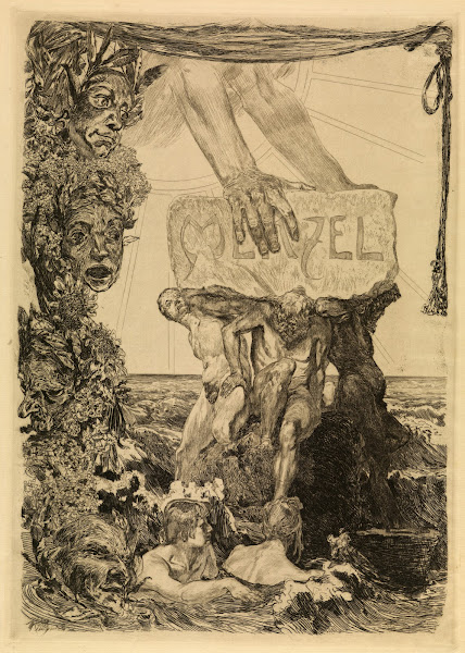 Das Menzelfestblatt 1884