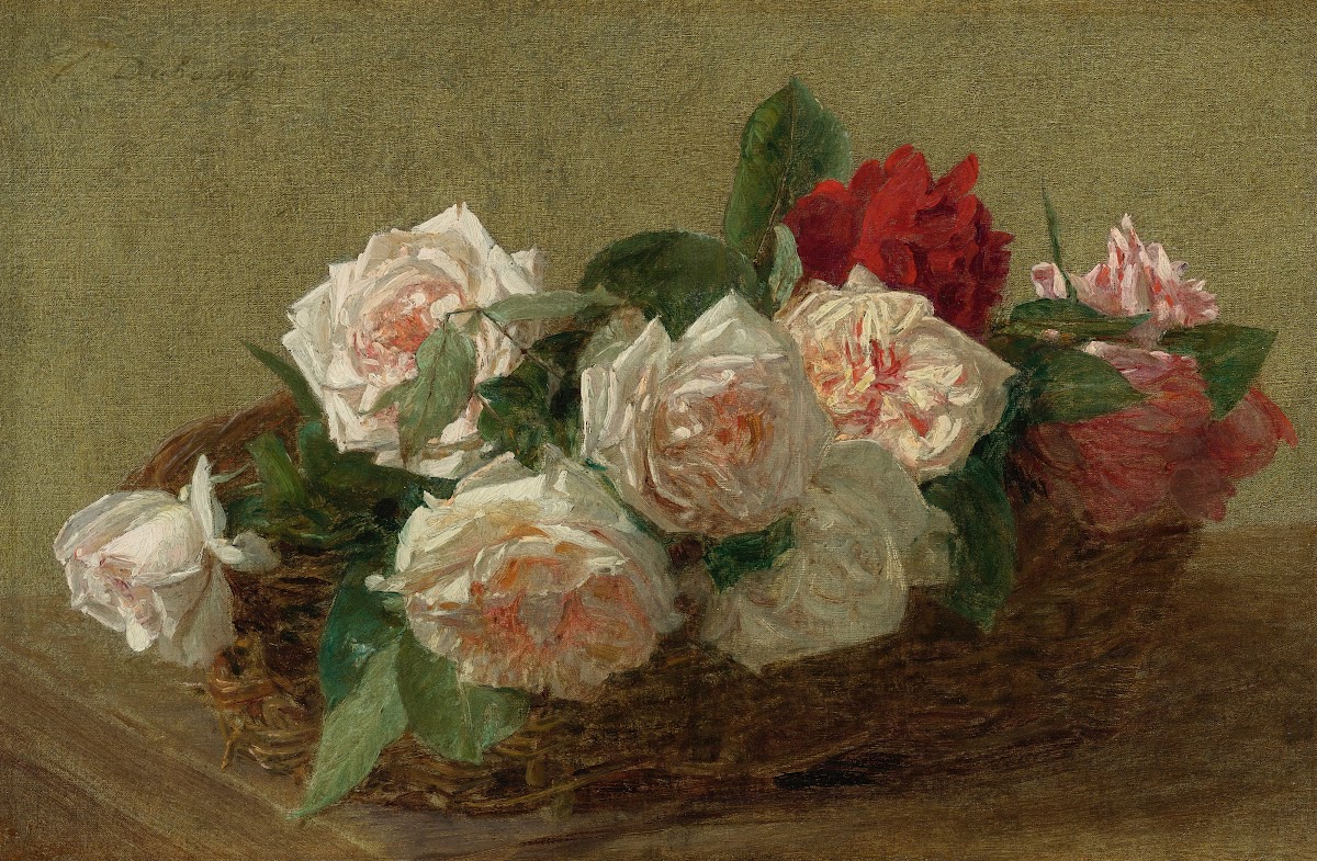 Panier De Roses