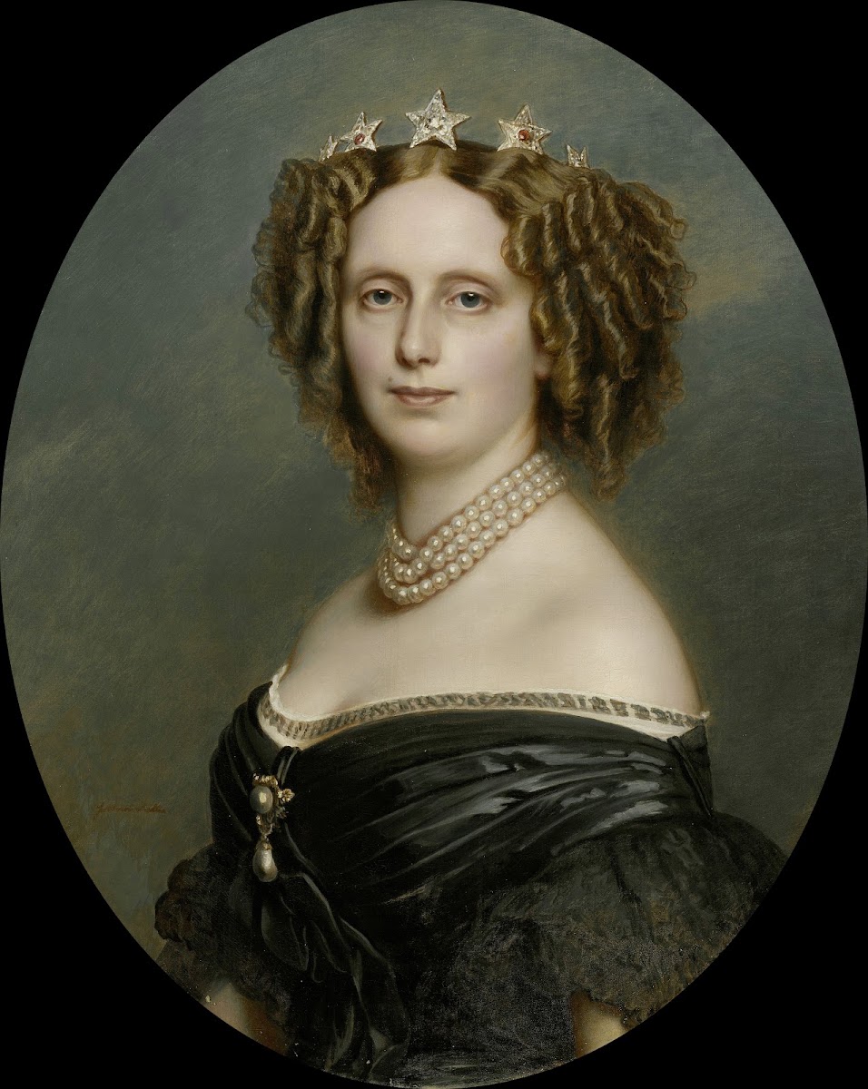 Portrait of Sophia Frederika Mathilda 1818 77 Princess of Württemberg 1863   187