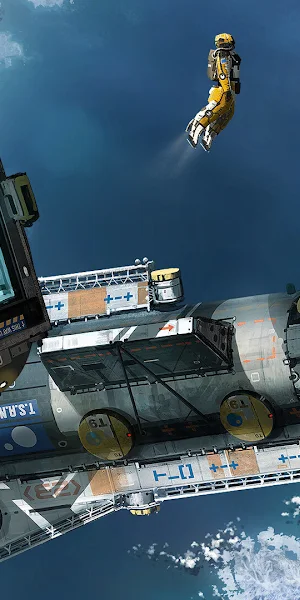 Space Station, Science Fiction, Astronaut, Spacecraft Full HD Wallpaper Background