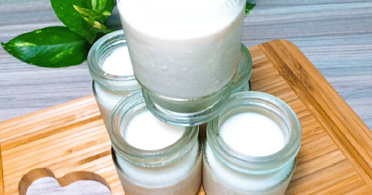 Sữa chua úp ngược ủ bằng nồi cơm điện