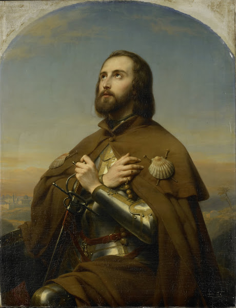 Eberhard 1445 96 Duke of Würtemberg as a Pilgrim in the Holy Land 1846