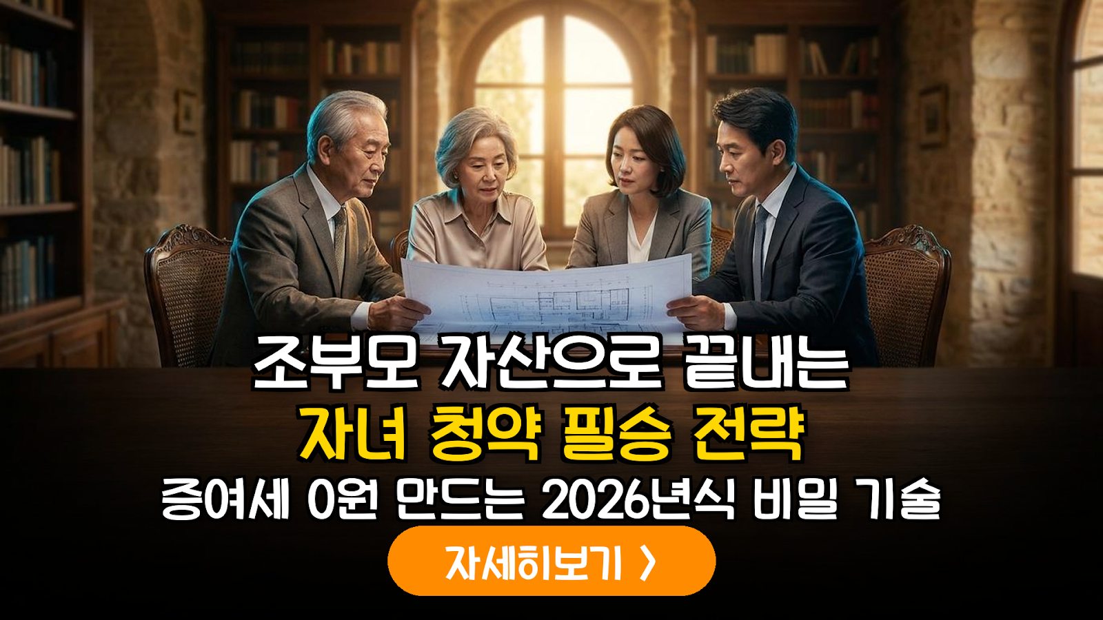 2026년 개정 세법 기반: 조부모 자금을 활용한 청년 주택드림 청약통장 증여 극대화 전략