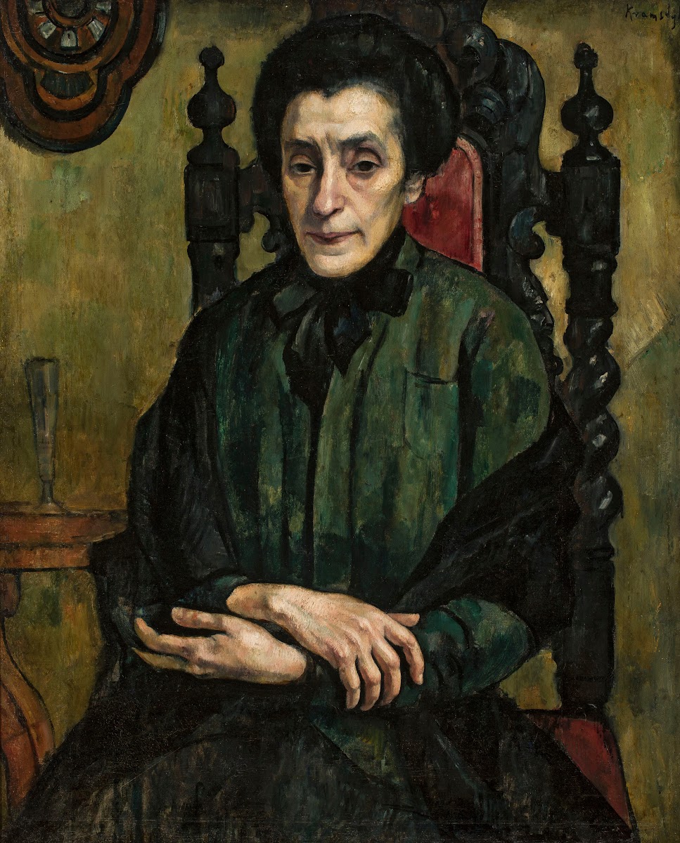Portret Natalii Aszer Ascher circa 1922