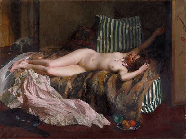 Young Girl after a Masked Ball La petite masque 1906