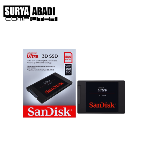 SSD SANDISK3D 500 GB