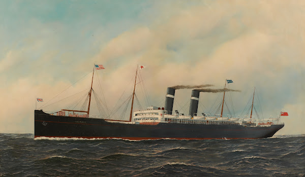 Het Passagiersstoomschip Vaderland 1901