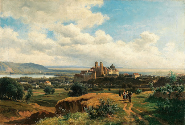 A View of Klosterneuburg Monastery 1873