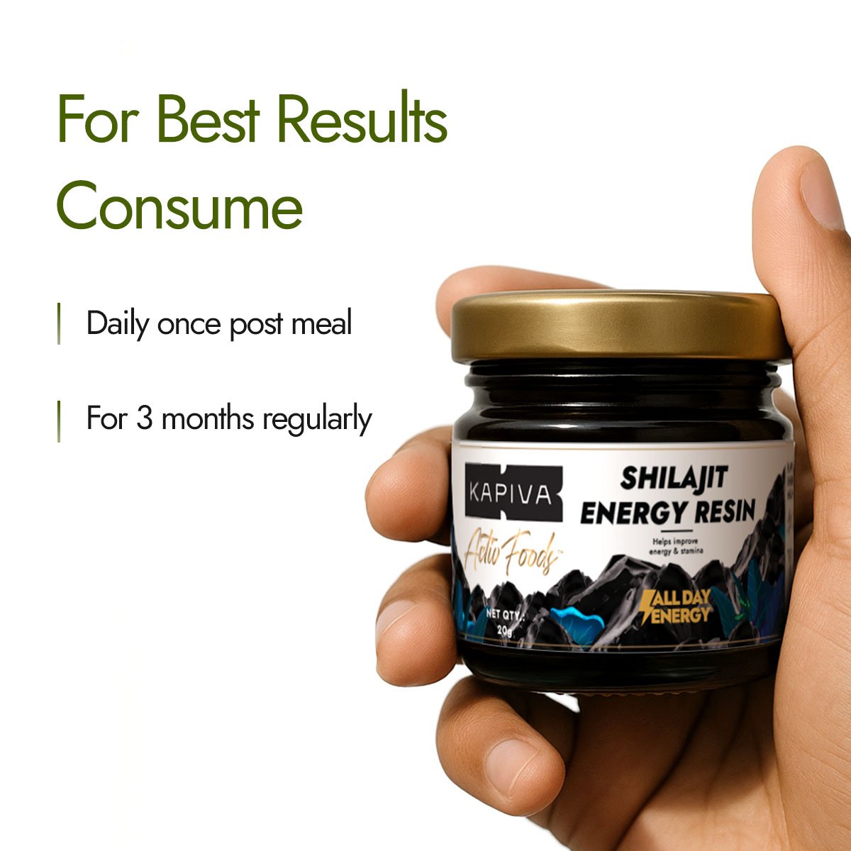 Kapiva Shilajit Energy Resin
